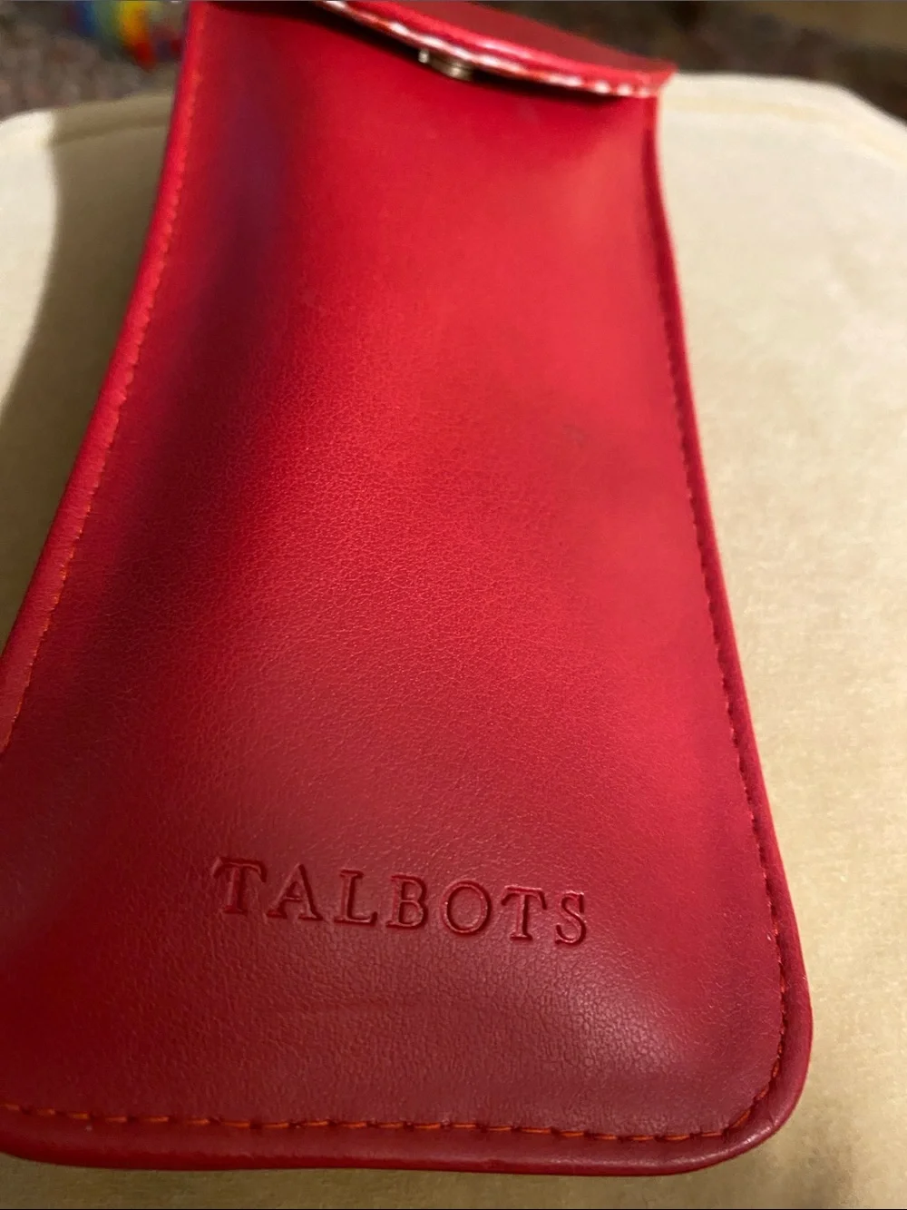 Talbots Blue Sunglasses with Red Case - Picture 11 of 11